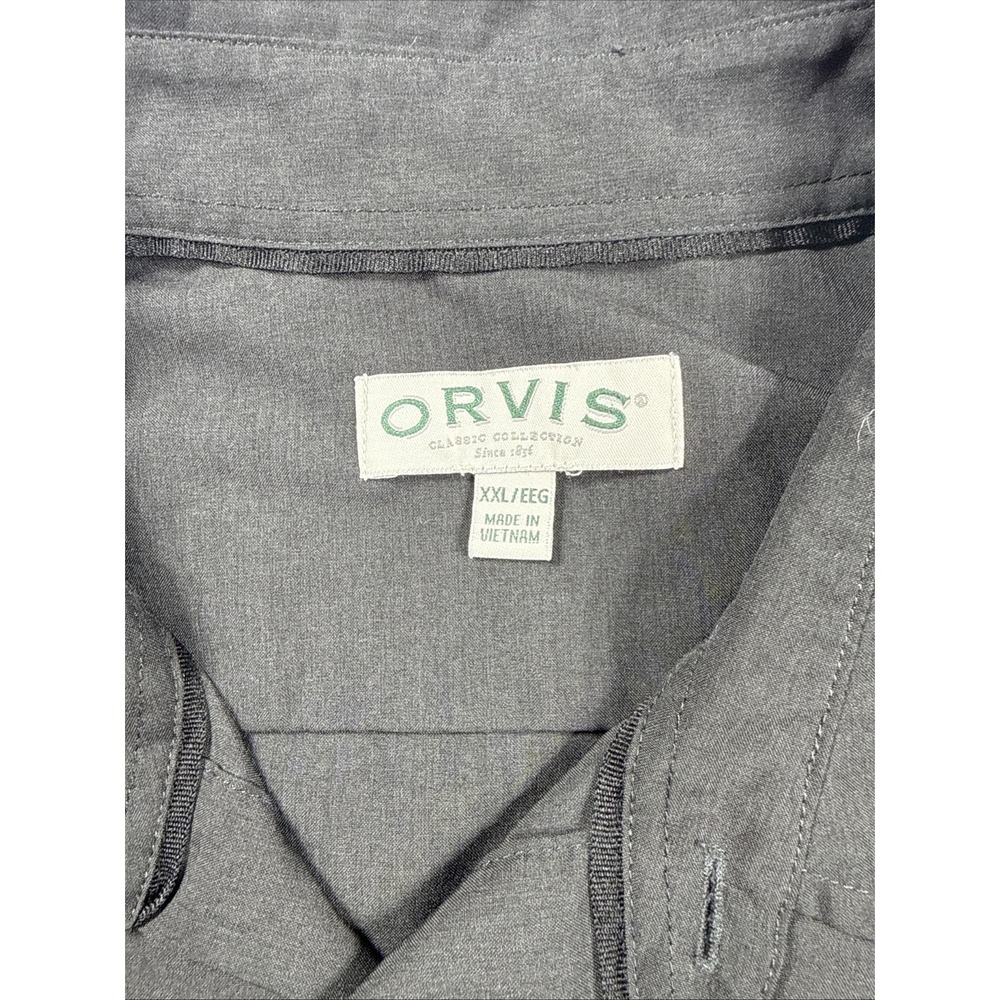 Orvis Men 2XL Lot Of 4 Short Sleeve Button Up Outdoor Camp Fishing Hike Classic - Picture 15 of 16